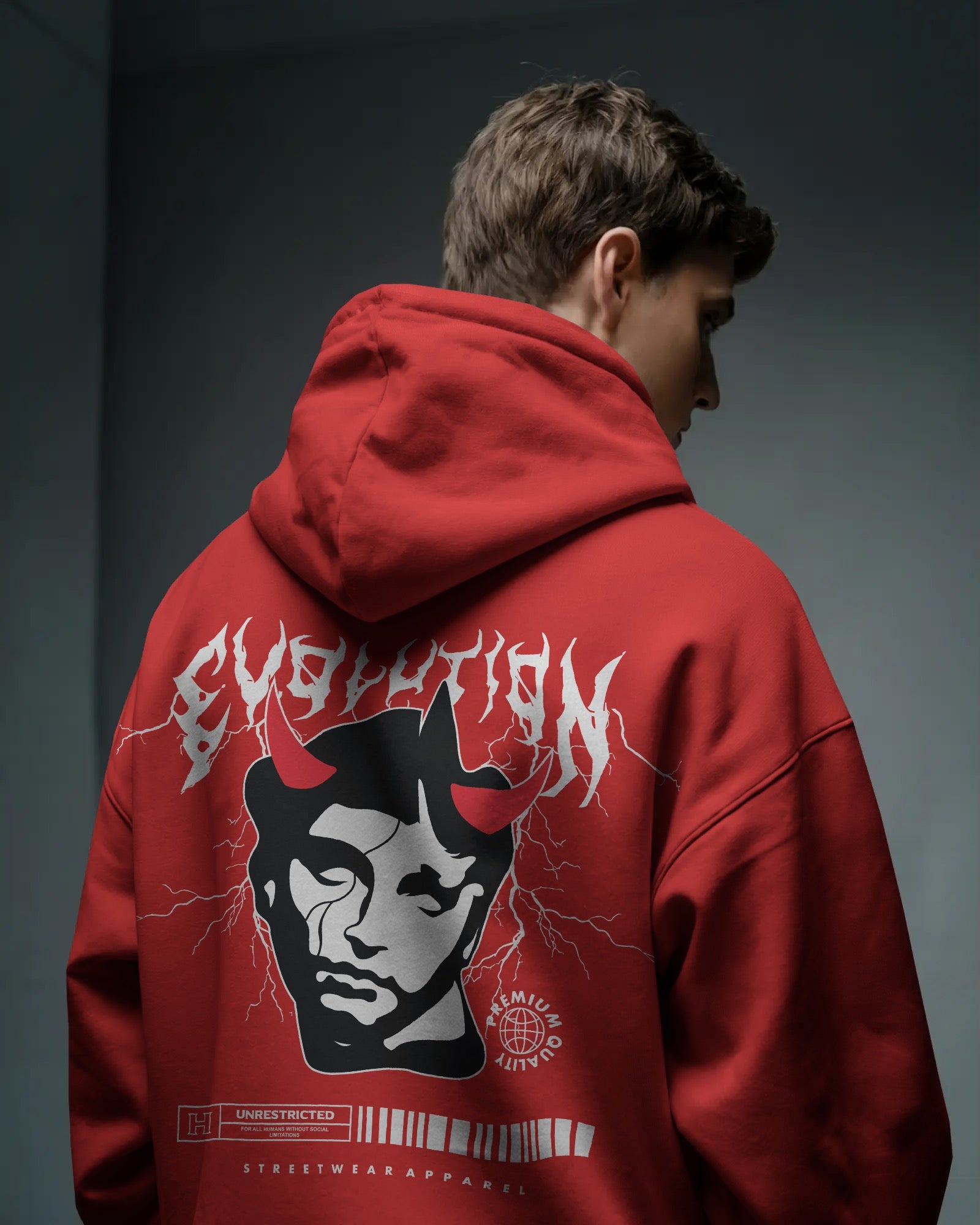 EVOLUTION Oversized Hoodie for Ultimate Comfort and Style
