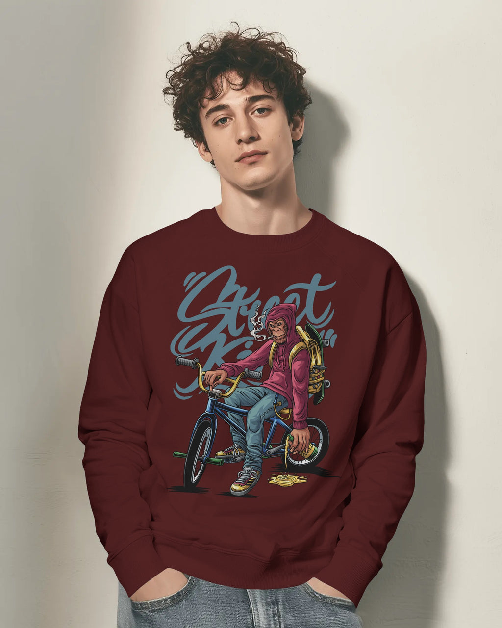 Street King BMX Ape Oversized Sweatshirt